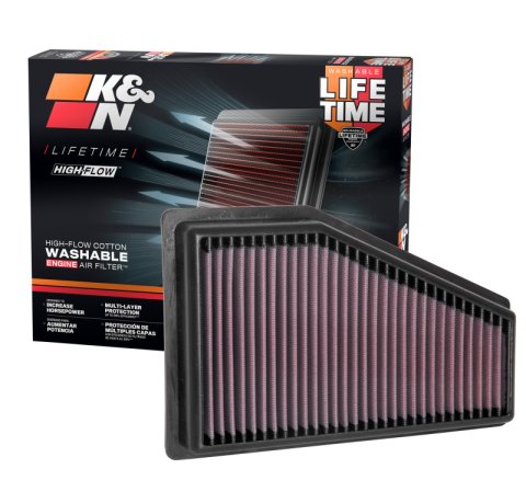 K&N 2019 Jeep Cherokee L4-2.4L V6-3.2L F/I Replacement Drop In Air Filter thumbnail 2