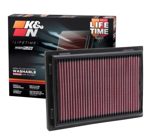K&N 07 Lexus LS460 4.6L-V8 Drop In Air Filter thumbnail 4
