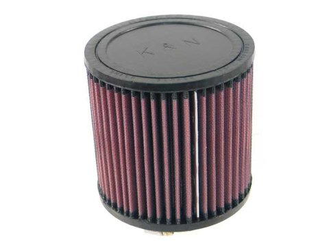K&N Universal Rubber Filter 3 inch Flange 5 inch OD 5 inch Height thumbnail 1