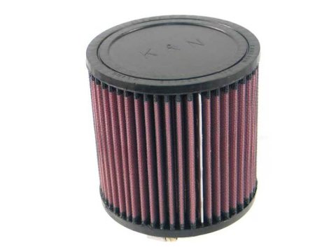 K&N Universal Rubber Filter 3 inch Flange 5 inch OD 5 inch Height thumbnail 3
