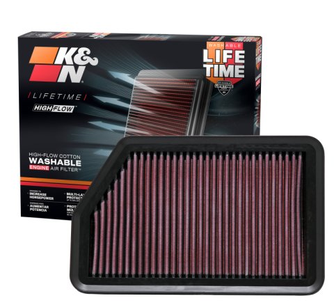 K&N 10-11 Hyundai Tucson 2.0/2.4L Drop In Air Filter thumbnail 4