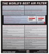 K&N 2019 Subaru WRX STI 2.5L F/I Replacement Air Filter thumbnail 6