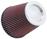 K&N Round Tapered Universal Air Filter 6 inch Flange 7 1/2 inch Base 5 inch Top 7 1/2 inch Height thumbnail 3