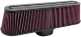 K&N Air Filter with Carbon Fiber Top and Base thumbnail 2