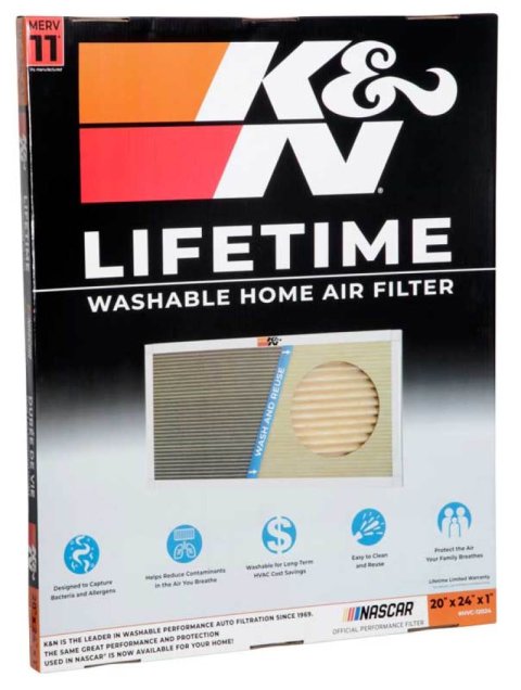 K&N HVAC Filter - 20 x 24 x 1 thumbnail 2