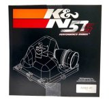 K&N Performance Intake Kit 2018 Volkswagen Golf Sportsvan 1.2L thumbnail 3