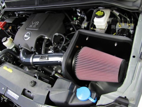 K&N 04-07 Nissan V8-5.6L High Flow Performance Kit thumbnail 5