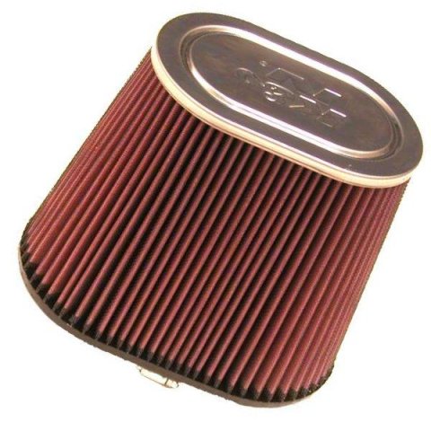 K&N Filter Universal Filter 2 3/8 inch Dual Flange 107mm C-C 3 inch Height thumbnail 6
