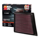 K&N 08 Ford Fiesta 1.25L-L4 Drop In Air Filter thumbnail 6