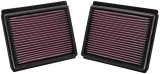 K&N Replacement Air Filter INFINITI M35 3.5L V6; 09-10 (2 PER BOX) thumbnail 4