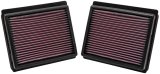 K&N Replacement Air Filter INFINITI M35 3.5L V6; 09-10 (2 PER BOX) thumbnail 5
