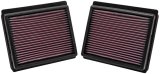 K&N Replacement Air Filter INFINITI M35 3.5L V6; 09-10 (2 PER BOX) thumbnail 6