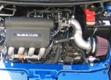 K&N Performance Intake Kit TYPHOON; HONDA FIT L4-1.5L, (SILVER) 07-08 thumbnail 5