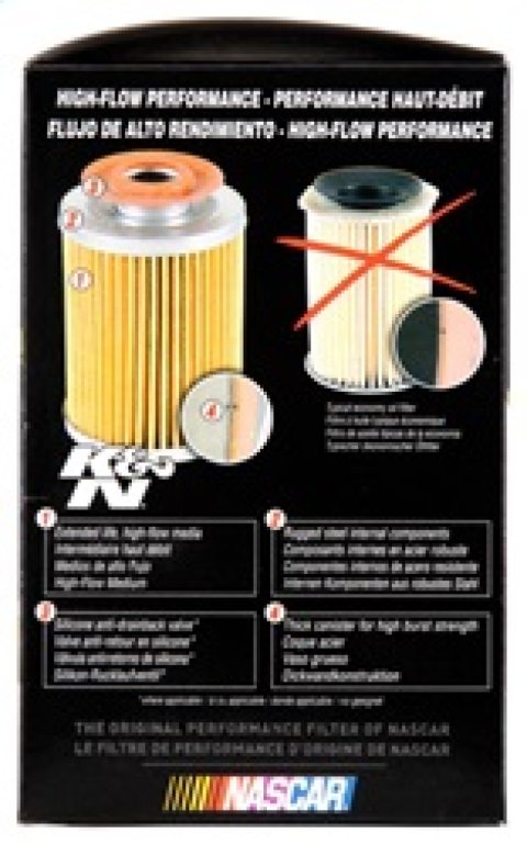 K&N Oil Filter OIL FILTER; AUTOMOTIVE thumbnail 8