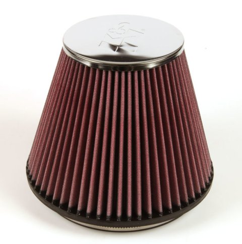 K&N Round Tapered Universal Air Filter 6in Flange ID x 7.5in Base OD x 4.5in Top OD x 6in H thumbnail 3