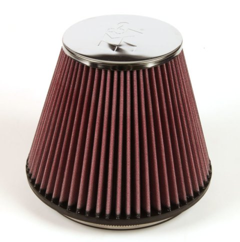 K&N Round Tapered Universal Air Filter 6in Flange ID x 7.5in Base OD x 4.5in Top OD x 6in H thumbnail 4