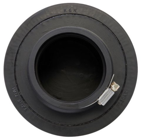K&N Filter Universal Rubber Filter 3in Flange ID 6in Base OD 5.125in Top OD 5in Height thumbnail 2