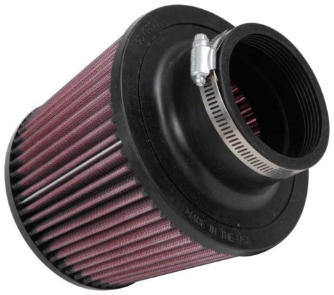 K&N Filter Universal Rubber Filter 3in Flange ID 6in Base OD 5.125in Top OD 5in Height thumbnail 8