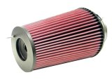 K&N Universal Filter Round Tapered 4in FlangeID / 6.625in Base OD / 5.25in Top OD / 9.5in Height thumbnail 3