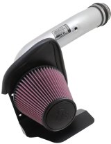 K&N 10-11 Ford Taurus 3.5L V6 Silver Typhoon Cold Air Intake thumbnail 1