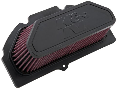 K&N 09-11 Suzuki GSXR 1000 Replacement Air Filter 11.063in L x 5.688in W x 3.375in H thumbnail 2