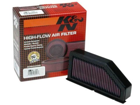 K&N 97-08 BMW K1200RS/LT/C/GT 8.313in OS Length / 3.875 OS Width / 1.938in H Replacement Air Filter thumbnail 4