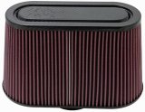 K&N Universal Filter with Carbon Fiber Top & Base-12in Base O/S Length x 6in Base O/S Width x 7in H thumbnail 1