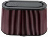 K&N Universal Filter with Carbon Fiber Top & Base-12in Base O/S Length x 6in Base O/S Width x 7in H thumbnail 3