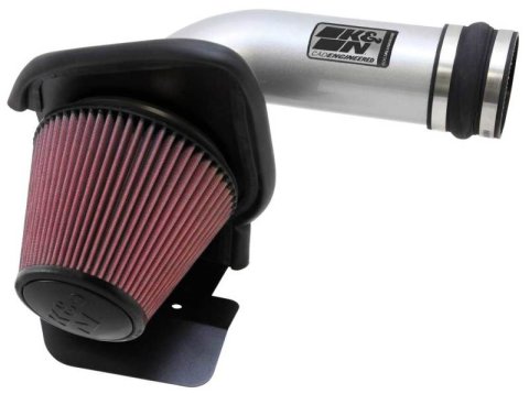 K&N 11 Ford Taurus SHO 3.5L V6 Silver Typhoon Cold Air Intake thumbnail 6