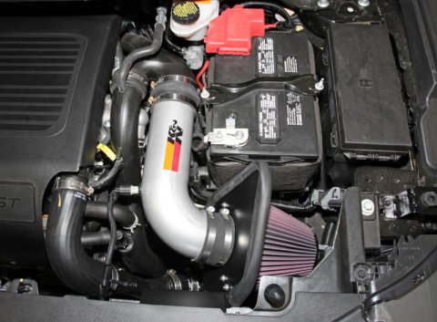 K&N 11 Ford Taurus SHO 3.5L V6 Silver Typhoon Cold Air Intake thumbnail 9