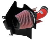 K&N 02-07 WRX/STi Wrinkle Red Typhoon Short Ram Intake thumbnail 1