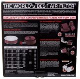 K&N X-Stream Top Filter Red 11in / 5.125in Neck Flange / 3.5in Height thumbnail 9