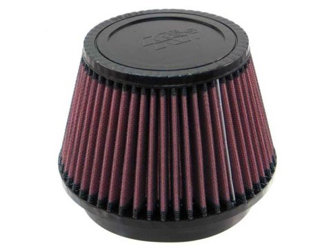 K&N Universal Rubber Filter 5in Flange ID x 6.5in Base OD x 4.5in Top OD x 4.125in Height thumbnail 3