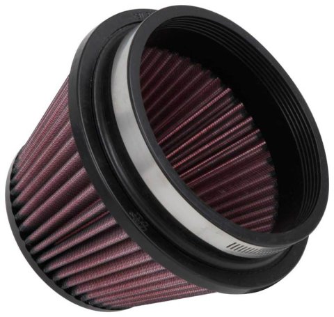 K&N Universal Rubber Filter 5in Flange ID x 6.5in Base OD x 4.5in Top OD x 4.125in Height thumbnail 6