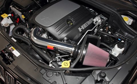 K&N 11 Jeep Grand Cherokee 5.7L V8 / 11 Dodge Durango 5.7L V8 High Flow Performance Intake Kit thumbnail 9