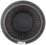 K&N Filter Universal Rubber Filter 5in Flange 6.5in Base 4.5in Top 5.5in Height thumbnail 9