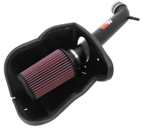 K&N 10-11 Ford Crown Victoria 4.6L V8 / Mercury Grand Marquis 4.6L V8 Black Typhoon Cold Air Intake thumbnail 2