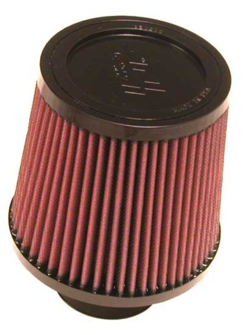 K&N Filter Universal Clamp-On Filter-Round Tapered 2.75in Flange ID x 6in Base OD x 5in Top OD thumbnail 2