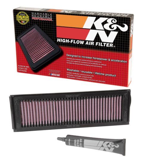 K&N 04-07 Kawasaki ZX10R Ninja Replacement Air Filter thumbnail 7