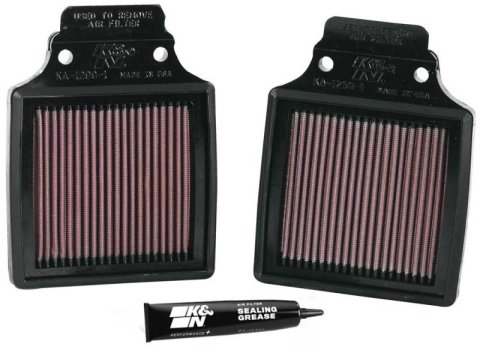 K&N 00-06 Kawasaki ZX12R Ninja Replacement Air Filter (2 Per Box) thumbnail 5