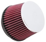 K&N Universal Chrome Filter 100MM Flange ID / 138MM Base OD / 114MM Top OD / 92MM Height thumbnail 3