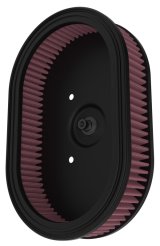 K&N 10-12 Harley-Davidson FLHXSE/FLSTSE / 11-12 FLHTCUSE / 11 FLTRUSE Replacement Air Filter thumbnail 8