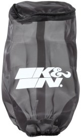 K&N Filter Wrap Drycharger Oval Tapered Black - 3.25in Base I/S Width x 2.5in Top I/S Width x 7in H thumbnail 2