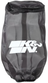 K&N Filter Wrap Drycharger Oval Tapered Black - 3.25in Base I/S Width x 2.5in Top I/S Width x 7in H thumbnail 4