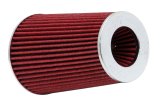 K&N Universal Air Filter Chrome Round Tapered Red - 4in Flange ID x 1.125in Flange Length x 9.5in H thumbnail 6