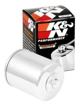K&N Harley-Davidson 3in OD x 4.063in H Chrome Oil Filter thumbnail 8