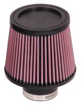 K&N Universal Rubber Filter-Round Tapered 2.5in Flange ID x 6in Base OD x 5in Top OD x 5in Height thumbnail 2