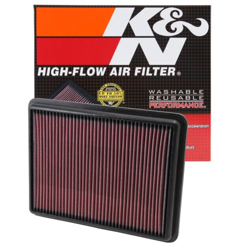 K&N Replacement Air Filter 11.75in O/S Length x 9in O/S Width x 1.188in H for 13 Hyundai Santa Fe thumbnail 4