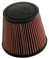K&N Universal Rubber Filter-Round Tprd 4.875in Flange ID x 9in Base OD x 6.625in Top OD x 7.938in H thumbnail 1