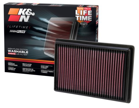 K&N 11-13 Chevrolet Aveo 1.2L/1.3L/1.4L/1.6L / 12-13 Sonic 1.4L/1.8L Replacement Air Filter thumbnail 7